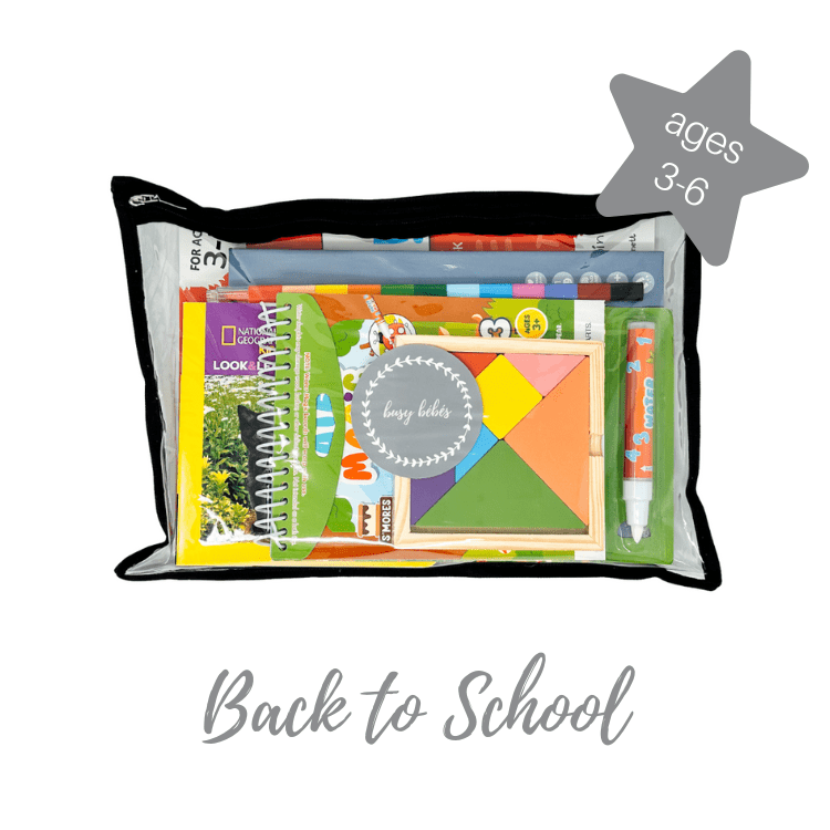 Back to School {ages 3-6}