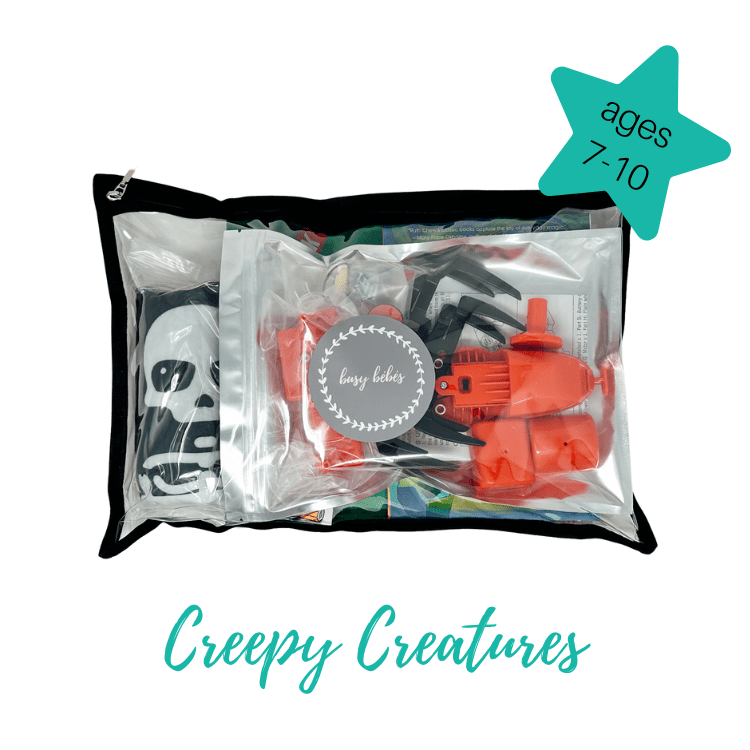 Creepy Creatures {ages 7-10}